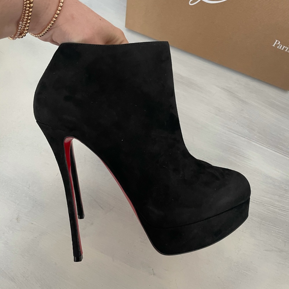 ❌SOLD❌Christian Louboutin Dirdibootie 150 Platform - Picture 9 of 13